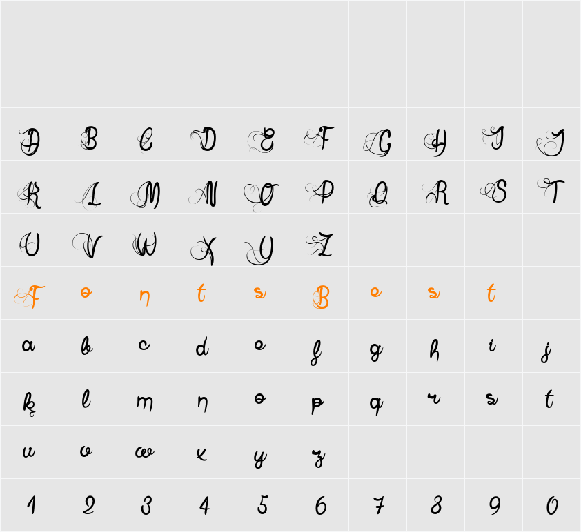 Anne Exilum Character Map