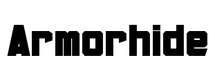 Armorhide Font Image