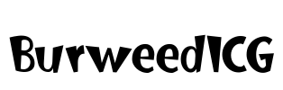 BurweedICG Font Image