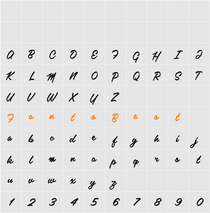 kalamaya Character Map