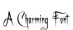 A Charming Font Font Image