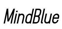 MindBlue Font Image