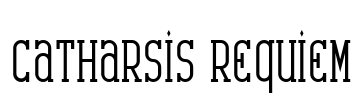 Catharsis Requiem Font Image