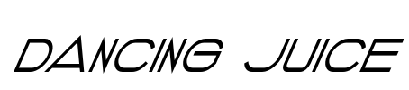 DANCING JUICE Font Image