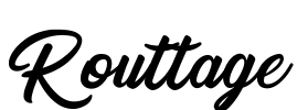 Routtage Font Image