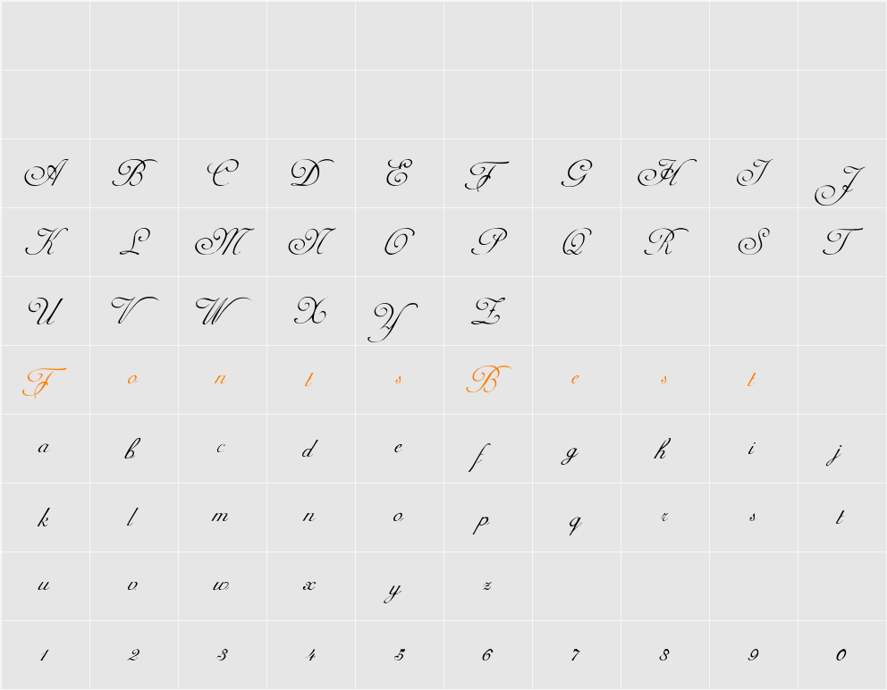 AdineKirnberg-S Character Map