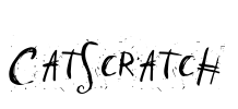 CatScratch Font Image