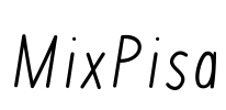 MixPisa Font Image