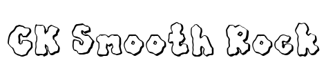 CK Smooth Rock Font Image