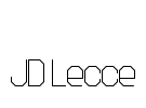 JD Lecce Font Image