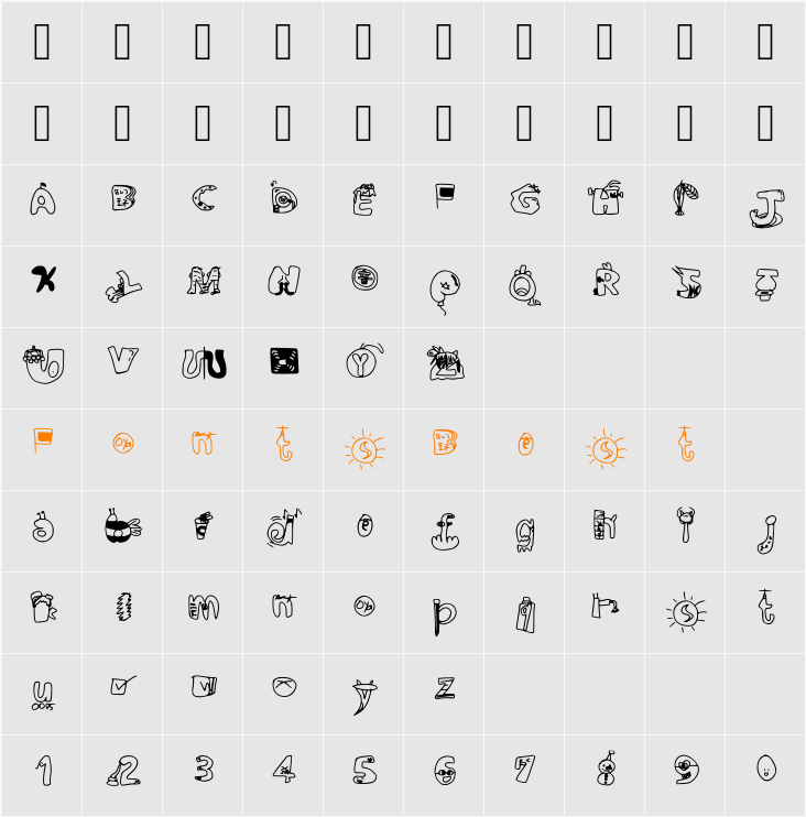 Irasutomo Character Map