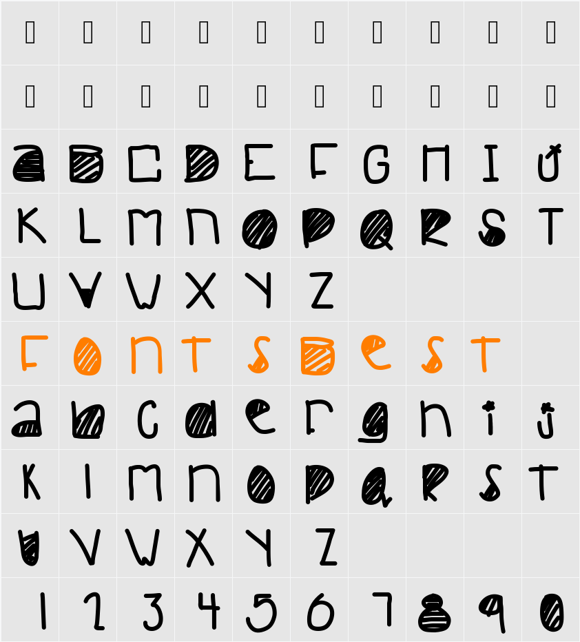 CruelSummer Character Map