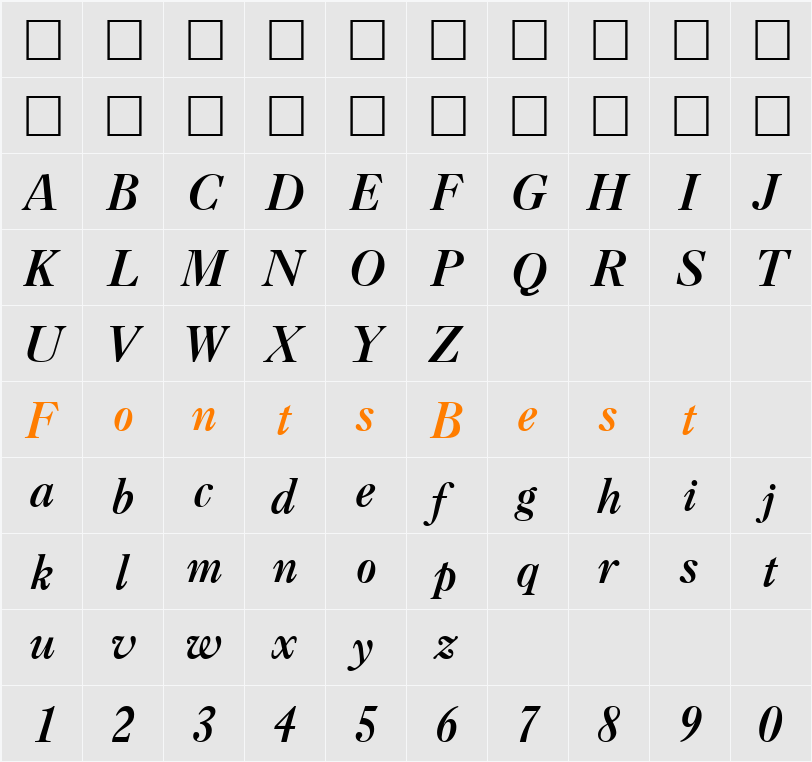 Casablanca Character Map