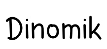 Dinomik Font Image