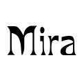 Mira Font Image