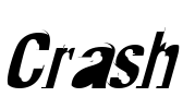 Crash Font Image