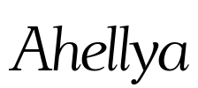 Ahellya Font Image