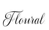 Floural Font Image