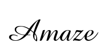 Amaze Font Image