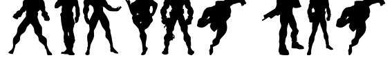 Action Men Font Image