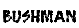 Bushman Font Image