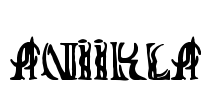 ANIIKLA Font Image