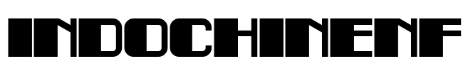 IndochineNF Font Image