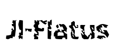 JI-Flatus Font Image