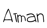 Atman Font Image