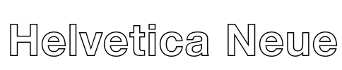 Helvetica Neue