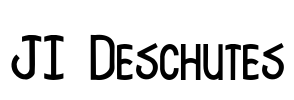 JI Deschutes Font Image