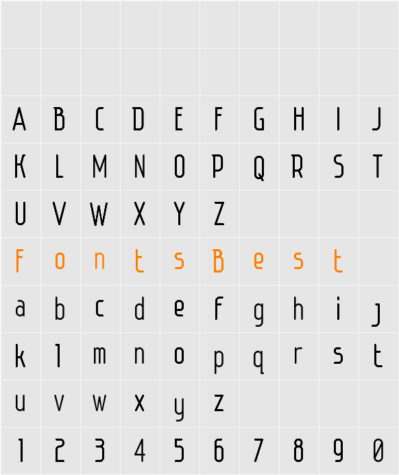 Dimkin Character Map