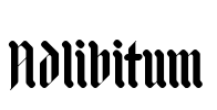 Adlibitum Font Image