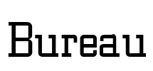 Bureau Font Image