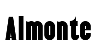 Almonte Font Image