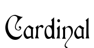 Cardinal Font Image