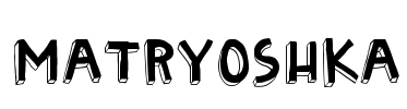 Matryoshka Font Image