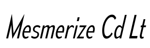 Mesmerize Cd Lt Font Image