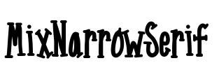 MixNarrowSerif