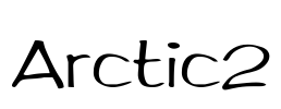 Arctic2 Font Image