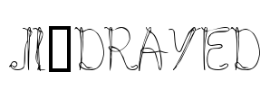 JI-Drayed Font Image