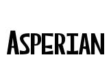 Asperian Font Image