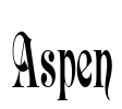 Aspen Font Image