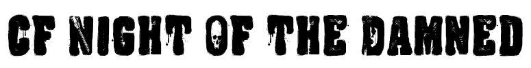 CF Night Of The Damned Font Image