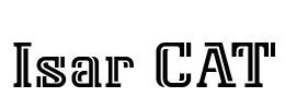 Isar CAT Font Image