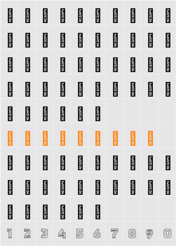 Spectrum 2.0 FM Wireframe 2 Character Map