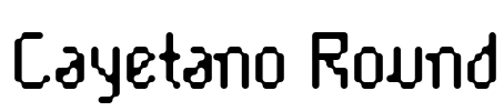 Cayetano Round Font Image