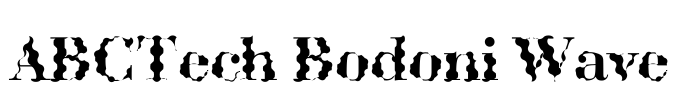 ABCTech Bodoni Wave