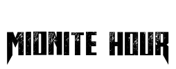 Midnite Hour Font Image