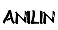 Anilin Font Image